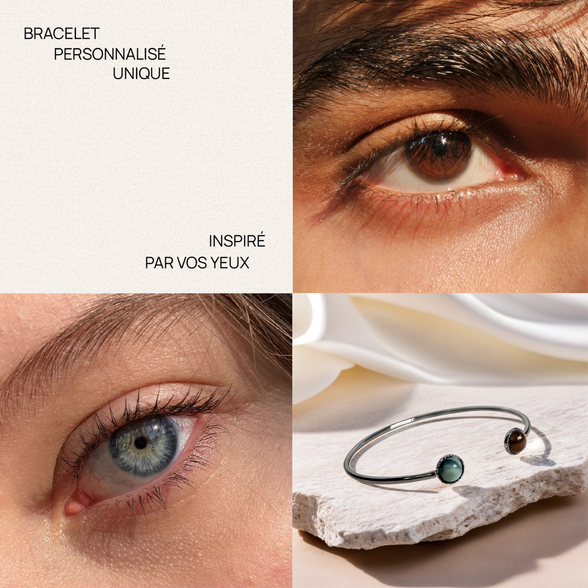 Bracelet personnalisé – Couleurs des yeux
